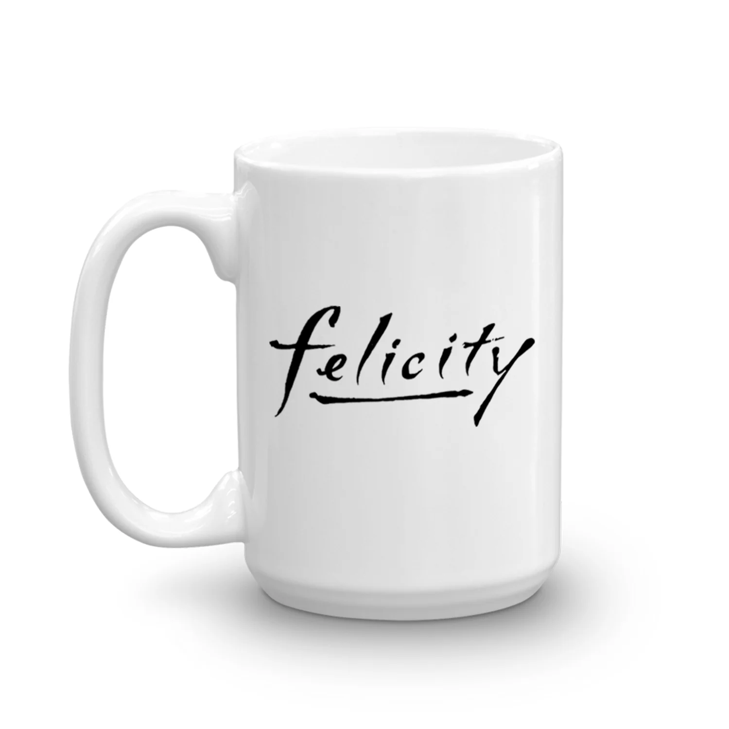 Felicity Logo White Mug - Image 4