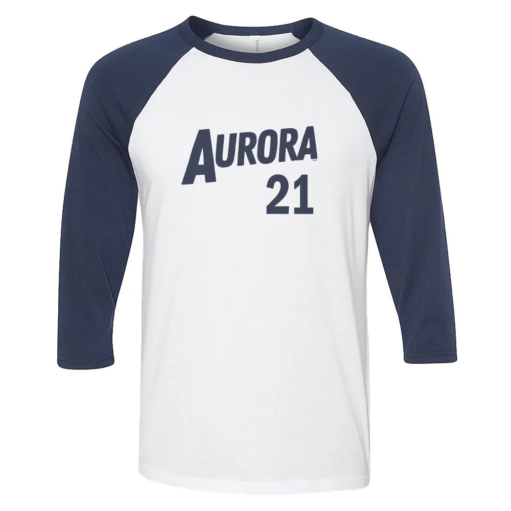 General Hospital Aurora Softball Team 3/4 Sleeve Baseball T-Shirt