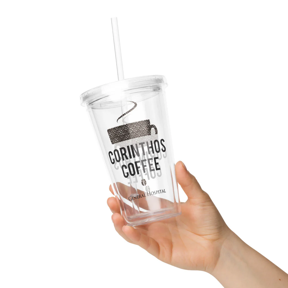 General Hospital Corinthos Clear Tumbler - Image 7