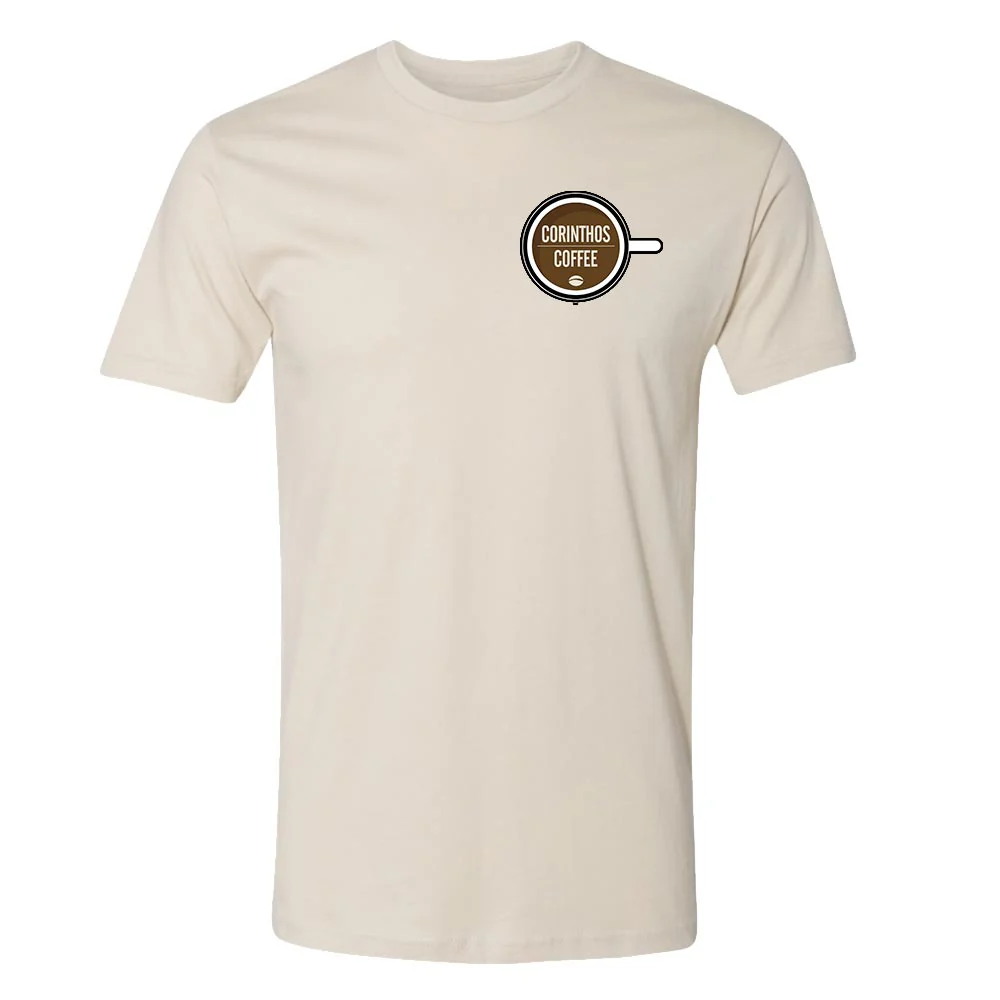 General Hospital Corinthos Coffee Logo Adult Short Sleeve T-Shirt - Image 3
