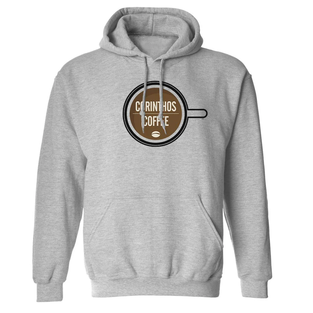 General Hospital Corinthos Coffee Logo Fleece Hooded Sweatshirt