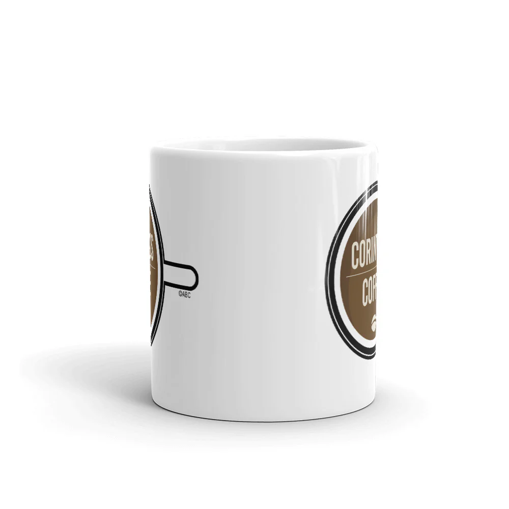 General Hospital Corinthos Coffee Logo White Mug - Image 4