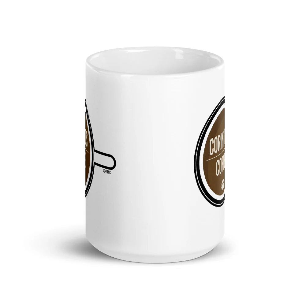 General Hospital Corinthos Coffee Logo White Mug - Image 7