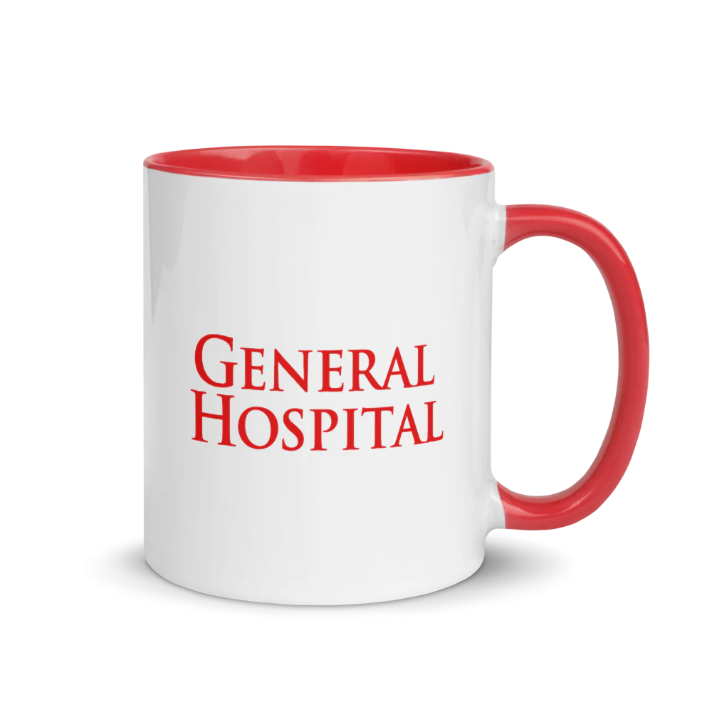 General Hospital Corinthos Coffee Peppermint Logo Two-Tone Mug - Image 2