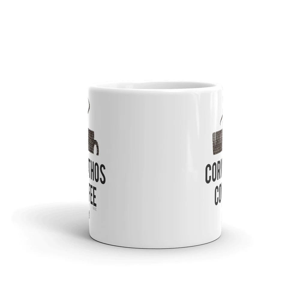 General Hospital Corinthos Coffee White Mug - Image 4
