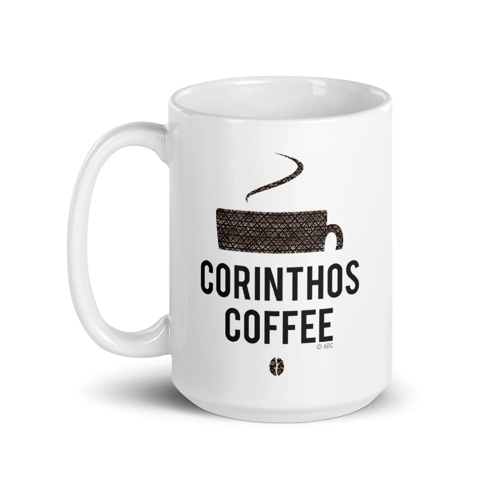 General Hospital Corinthos Coffee White Mug - Image 6