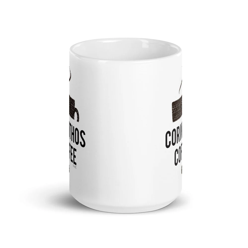 General Hospital Corinthos Coffee White Mug - Image 7