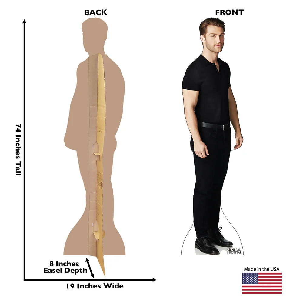 General Hospital Evan Hofer Standee - Image 3