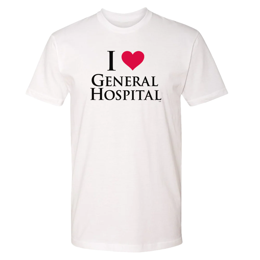 General Hospital I Love GH Adult Short Sleeve T-Shirt - Image 5