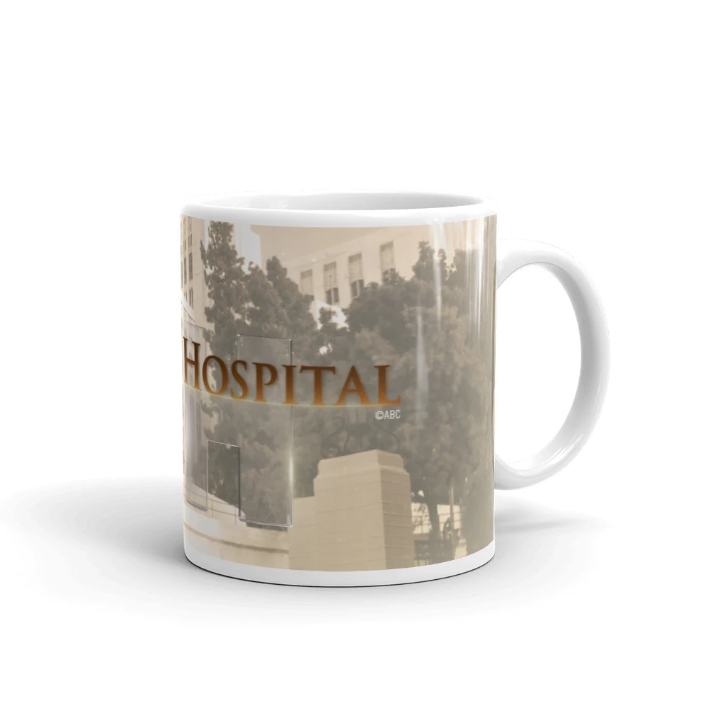 General Hospital Key Art White Mug