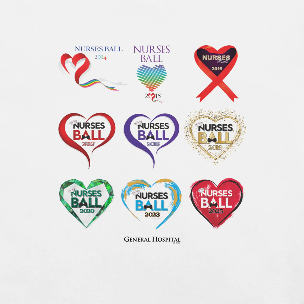 General Hospital Nurses Ball Mashup Unisex T-Shirt - Image 2