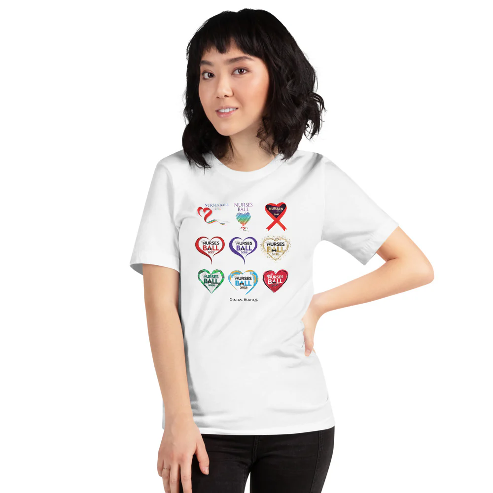 General Hospital Nurses Ball Mashup Unisex T-Shirt - Image 3