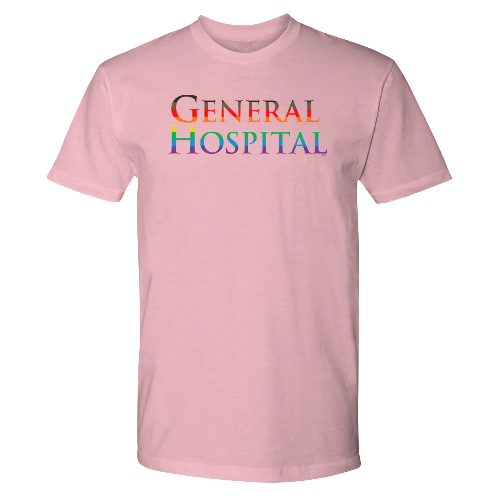 General Hospital Pride Logo Adult Short Sleeve T-Shirt - Image 3