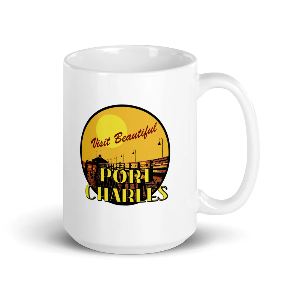 General Hospital Visit Beautiful Port Charles White Mug - Image 6