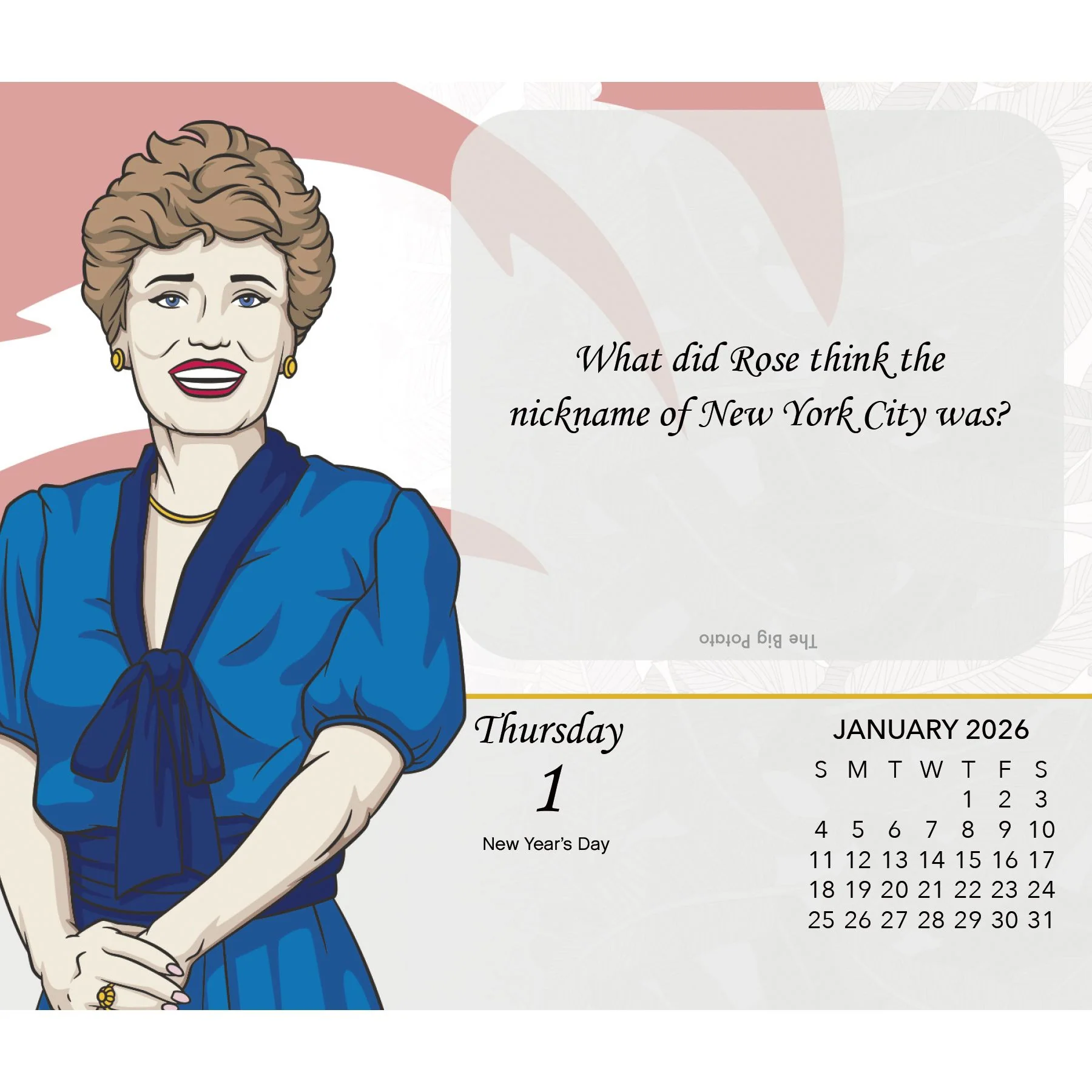 The Golden Girls 2026 Day-at-a-Time Box Calendar - Image 4