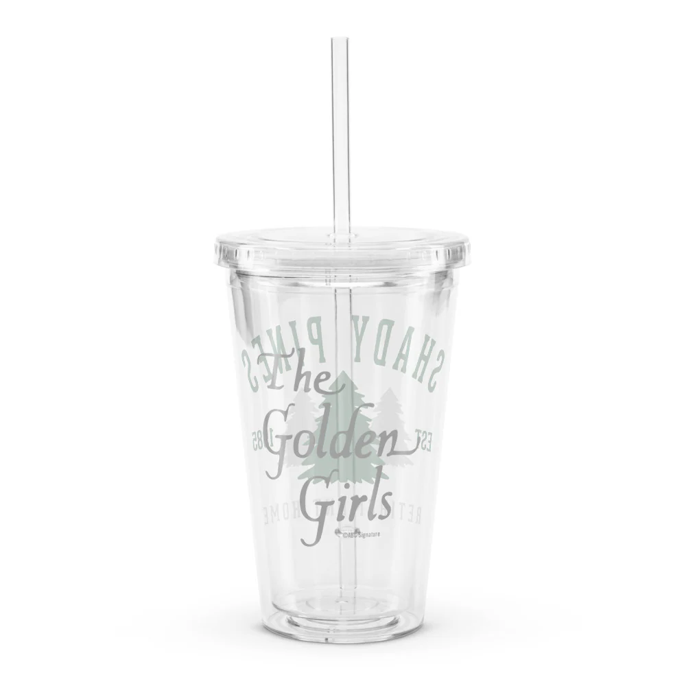 Golden Girls Shady Pines Clear Tumbler - Image 3