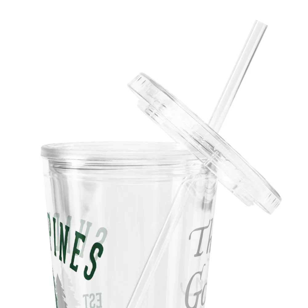 Golden Girls Shady Pines Clear Tumbler - Image 5