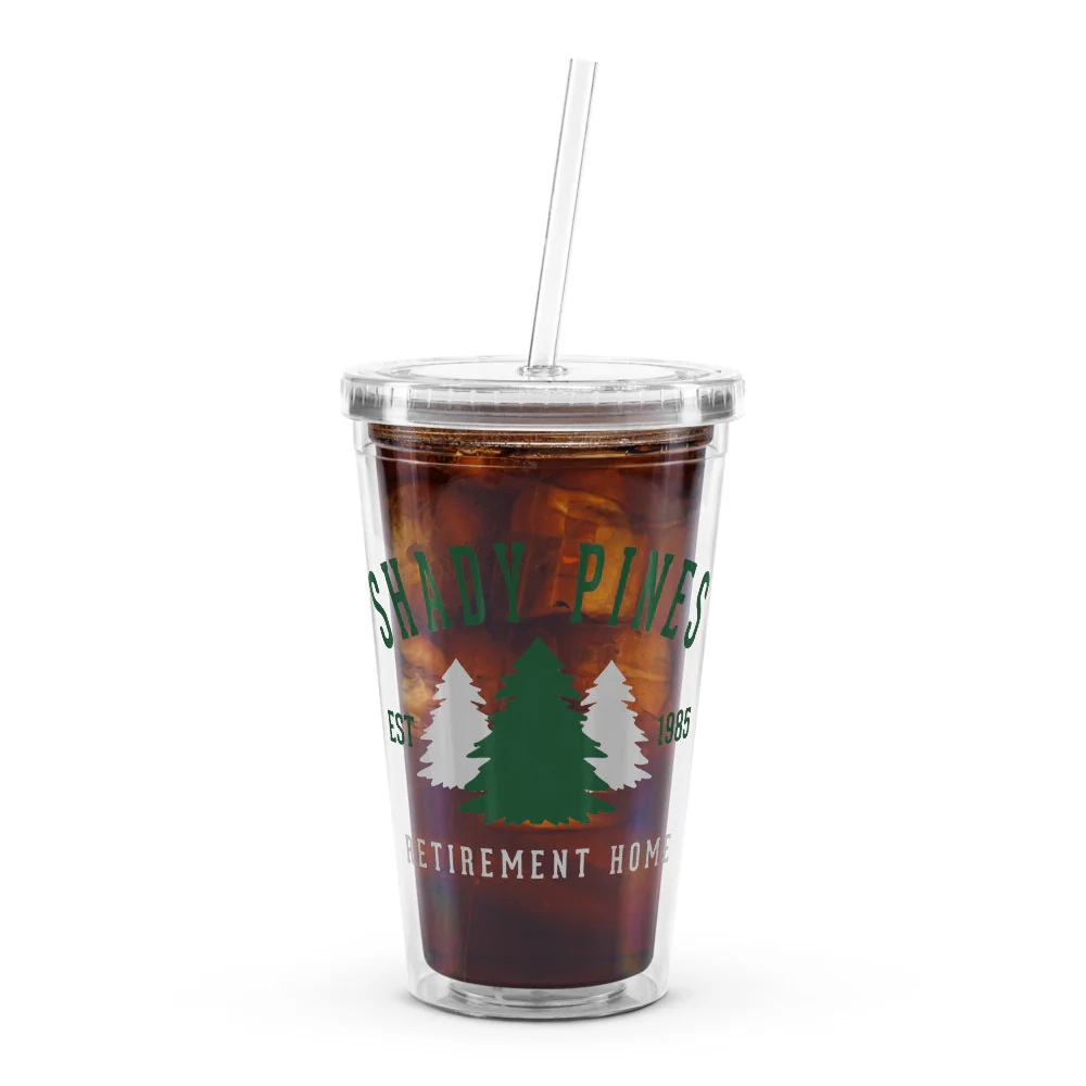 Golden Girls Shady Pines Clear Tumbler - Image 6