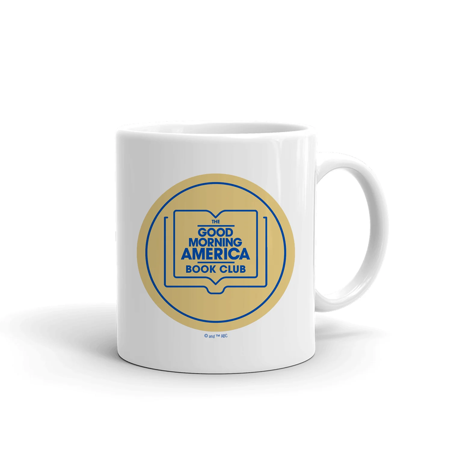 Good Morning America Book Club White Mug - Made in the USA - Image 3