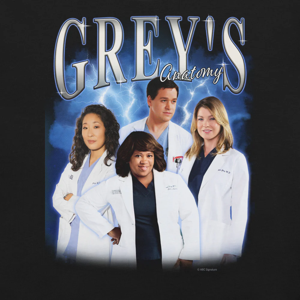 Grey's Anatomy Cast Heartthrob T-shirt - Image 2