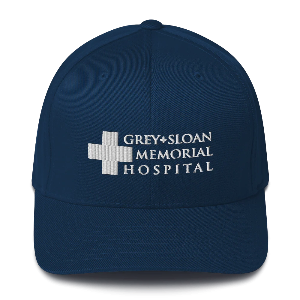 Grey's Anatomy Grey + Sloan Embroidered Hat - Image 5
