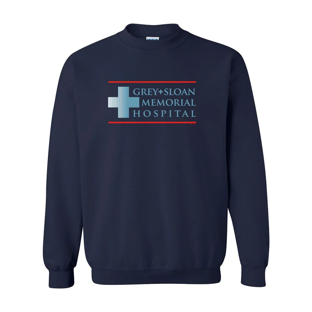 Grey's Anatomy Grey + Sloan Memorial Hospital Crewneck Sweatshirt