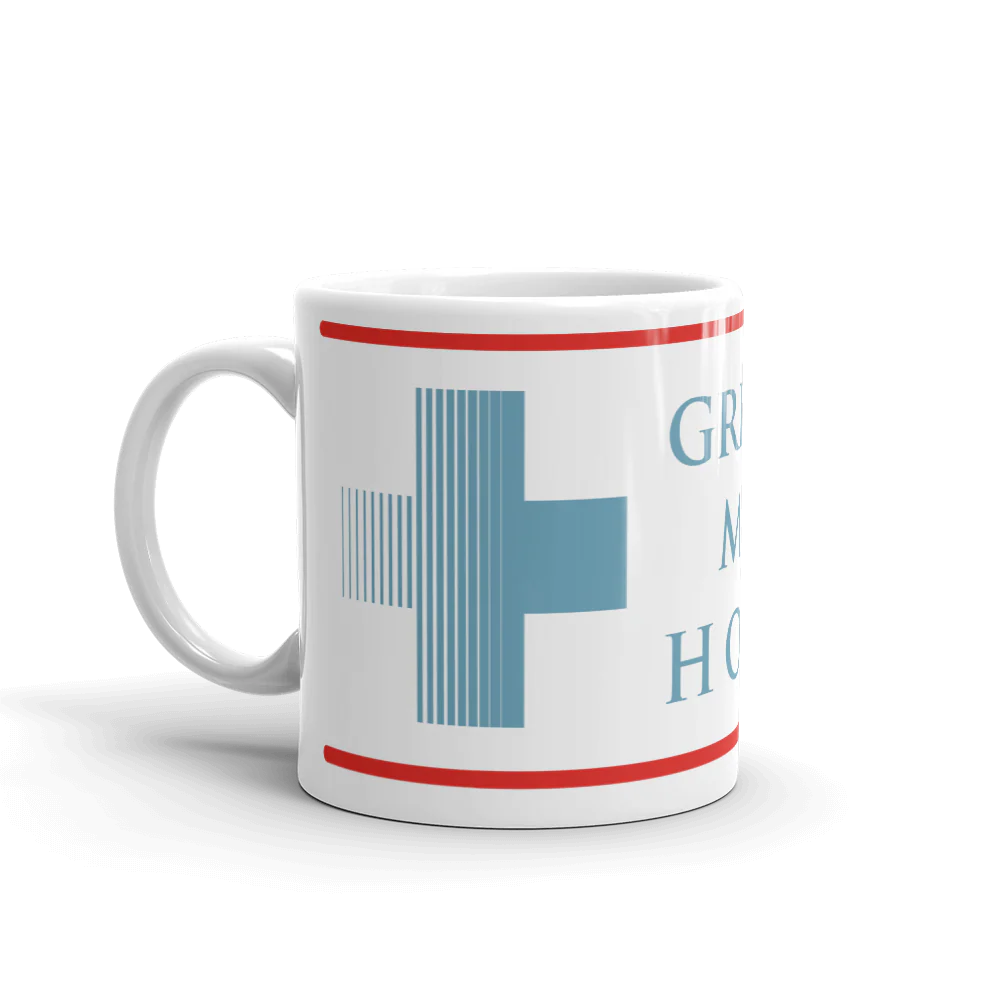 Grey's Anatomy Grey + Sloan Memorial Hospital White Mug - Image 3