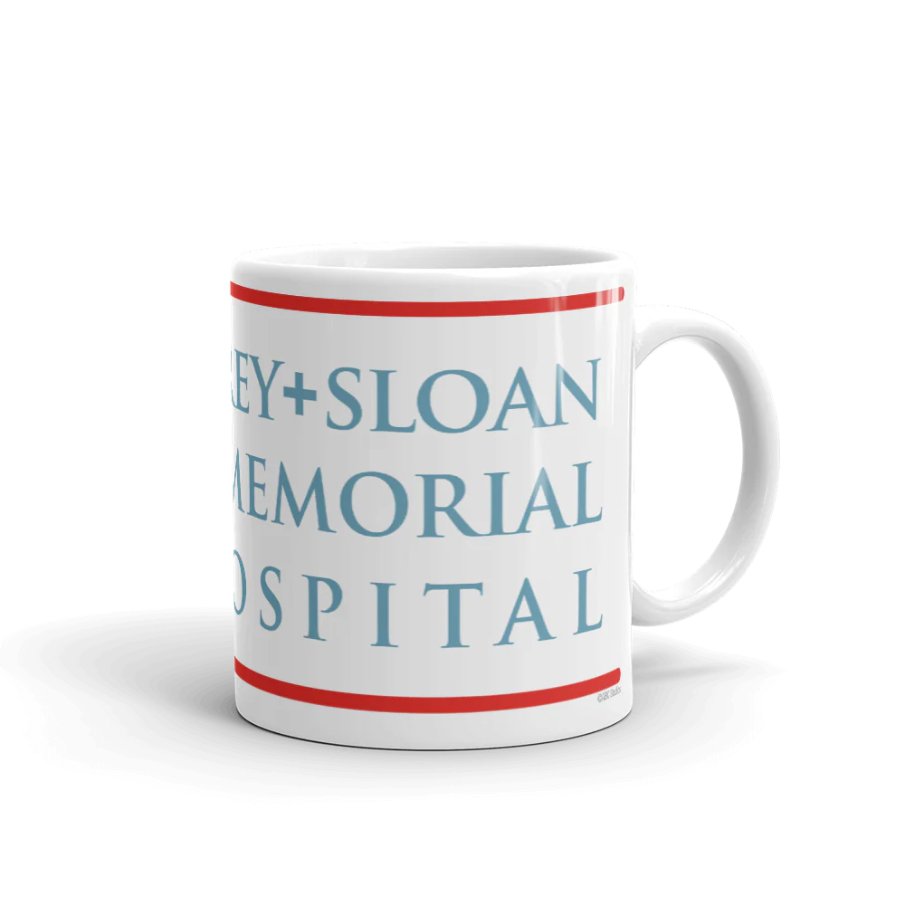 Grey's Anatomy Grey + Sloan Memorial Hospital White Mug - Image 4