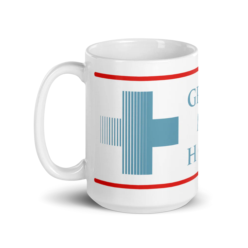 Grey's Anatomy Grey + Sloan Memorial Hospital White Mug - Image 5