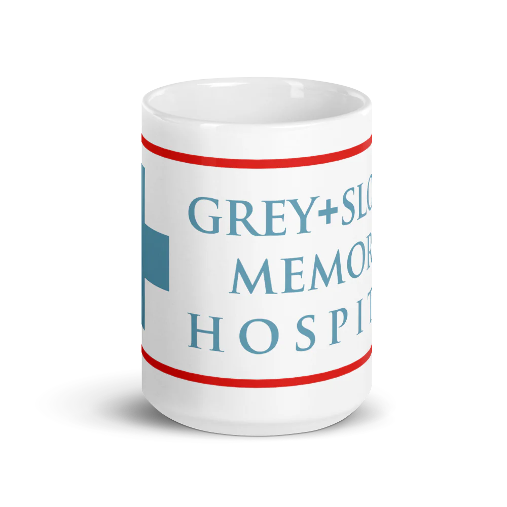 Grey's Anatomy Grey + Sloan Memorial Hospital White Mug - Image 6