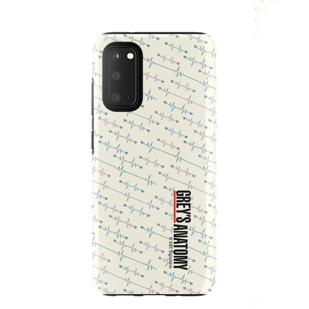 Grey's Anatomy Heartbeat Logo Tough Phone Case - Image 18