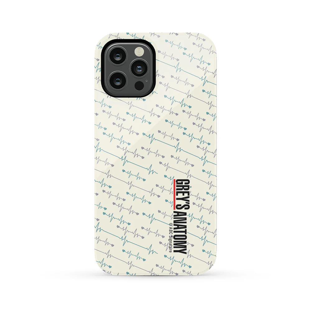 Grey's Anatomy Heartbeat Logo Tough Phone Case - Image 9