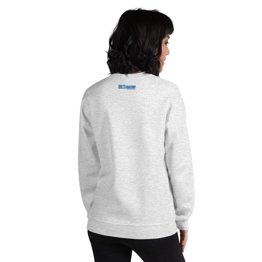 Grey’s Anatomy Grey + Sloan Memorial Hospital Embroidered Sweatshirt - Image 4