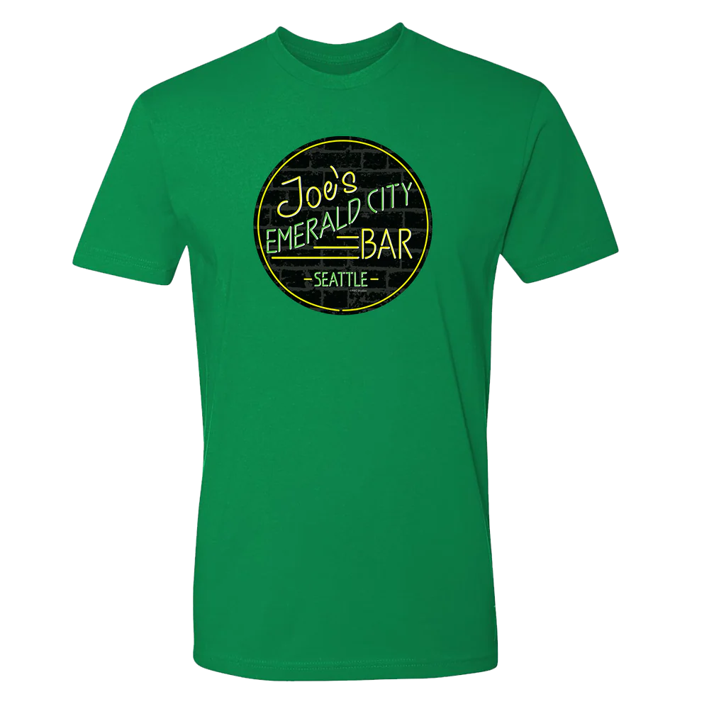 Grey's Anatomy Joe's Emerald City Bar Adult Short Sleeve T-Shirt