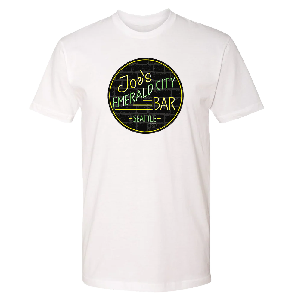 Grey's Anatomy Joe's Emerald City Bar Adult Short Sleeve T-Shirt - Image 3