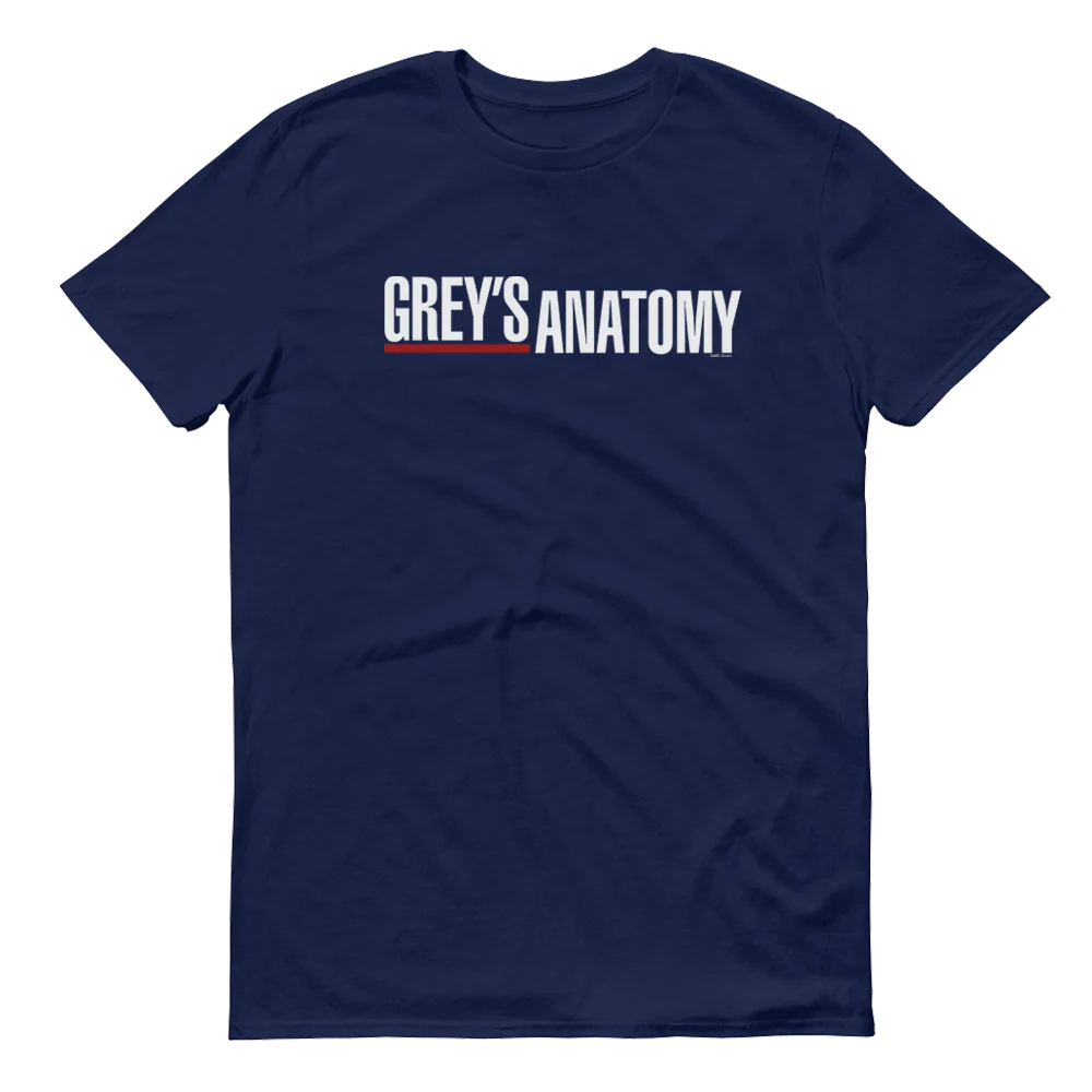 Grey's Anatomy Logo Adult Short Sleeve T-Shirt - Image 3
