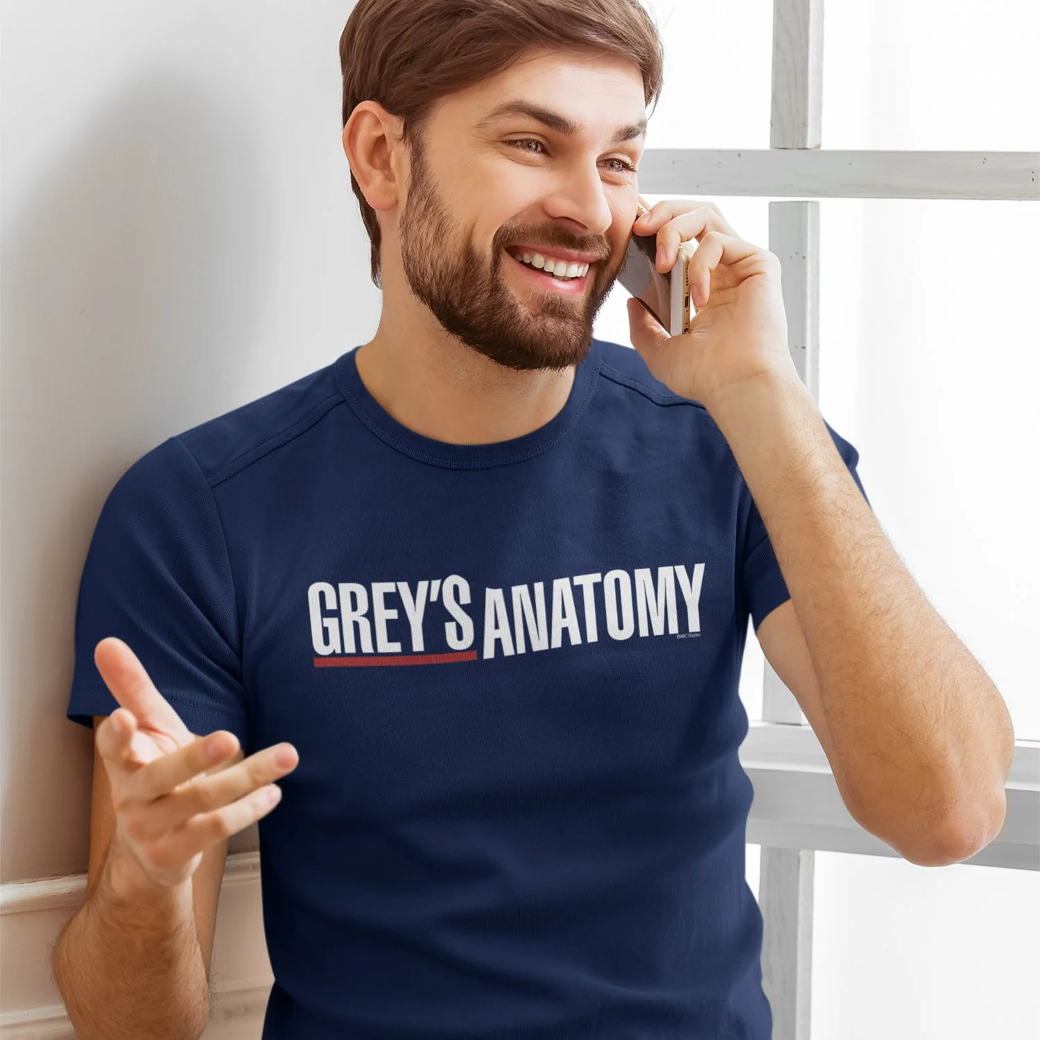 Grey's Anatomy Logo Adult Short Sleeve T-Shirt - Image 4