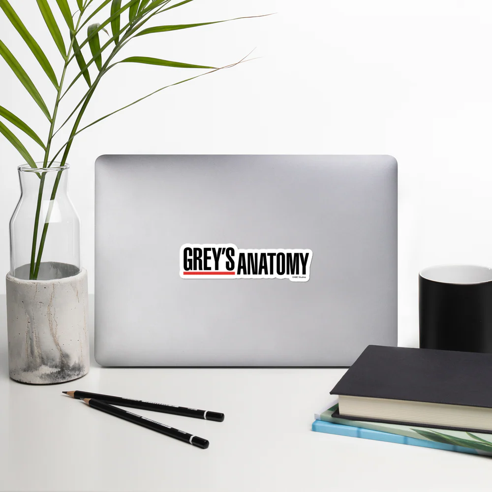Grey's Anatomy Logo Die Cut Sticker - Image 3
