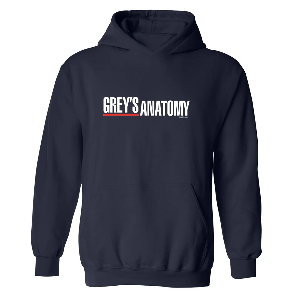 Grey's Anatomy Logo Fleece Hooded Sweatshirt
