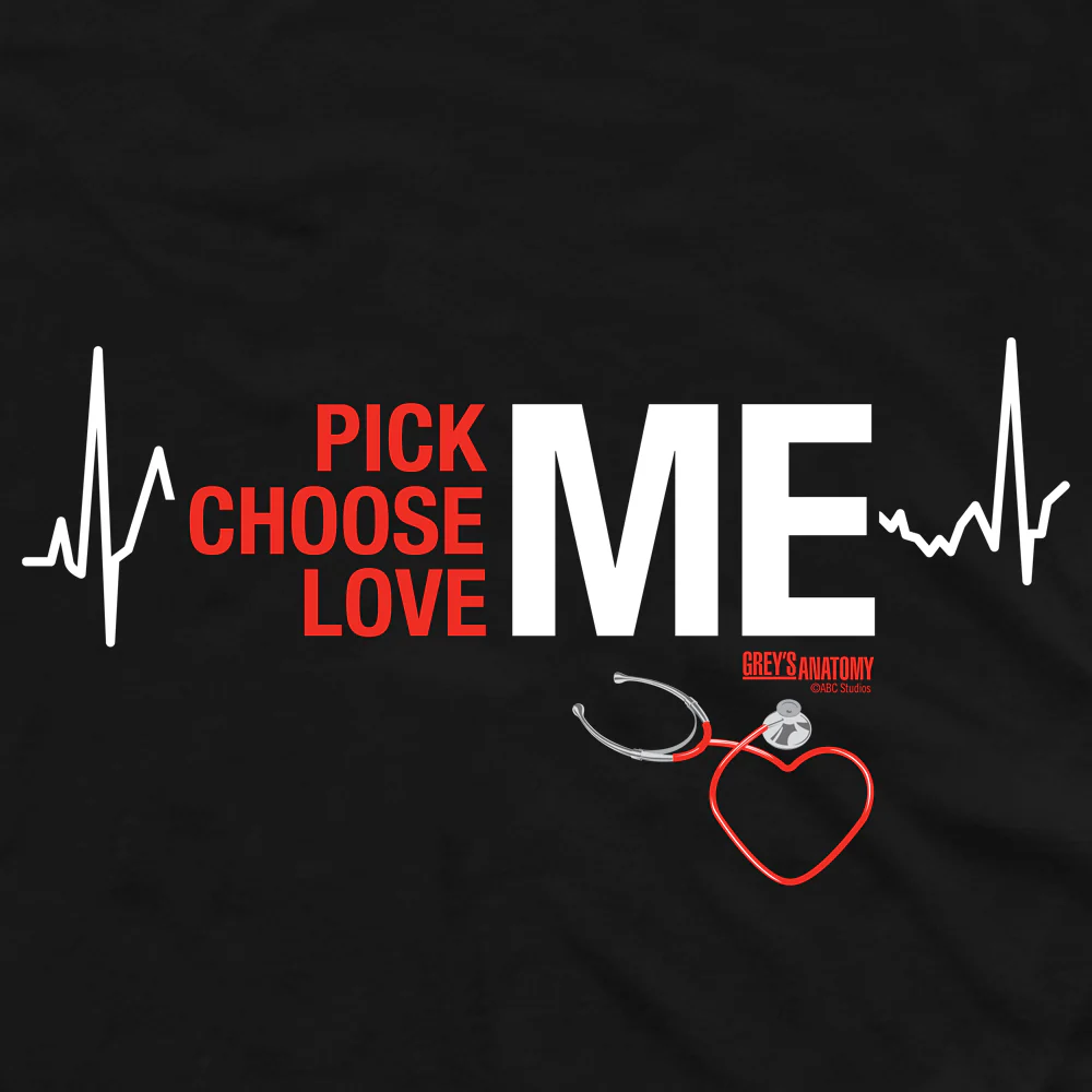 Grey's Anatomy Pick Me, Choose Me, Love Me Fleece Hooded Sweatshirt - Image 2