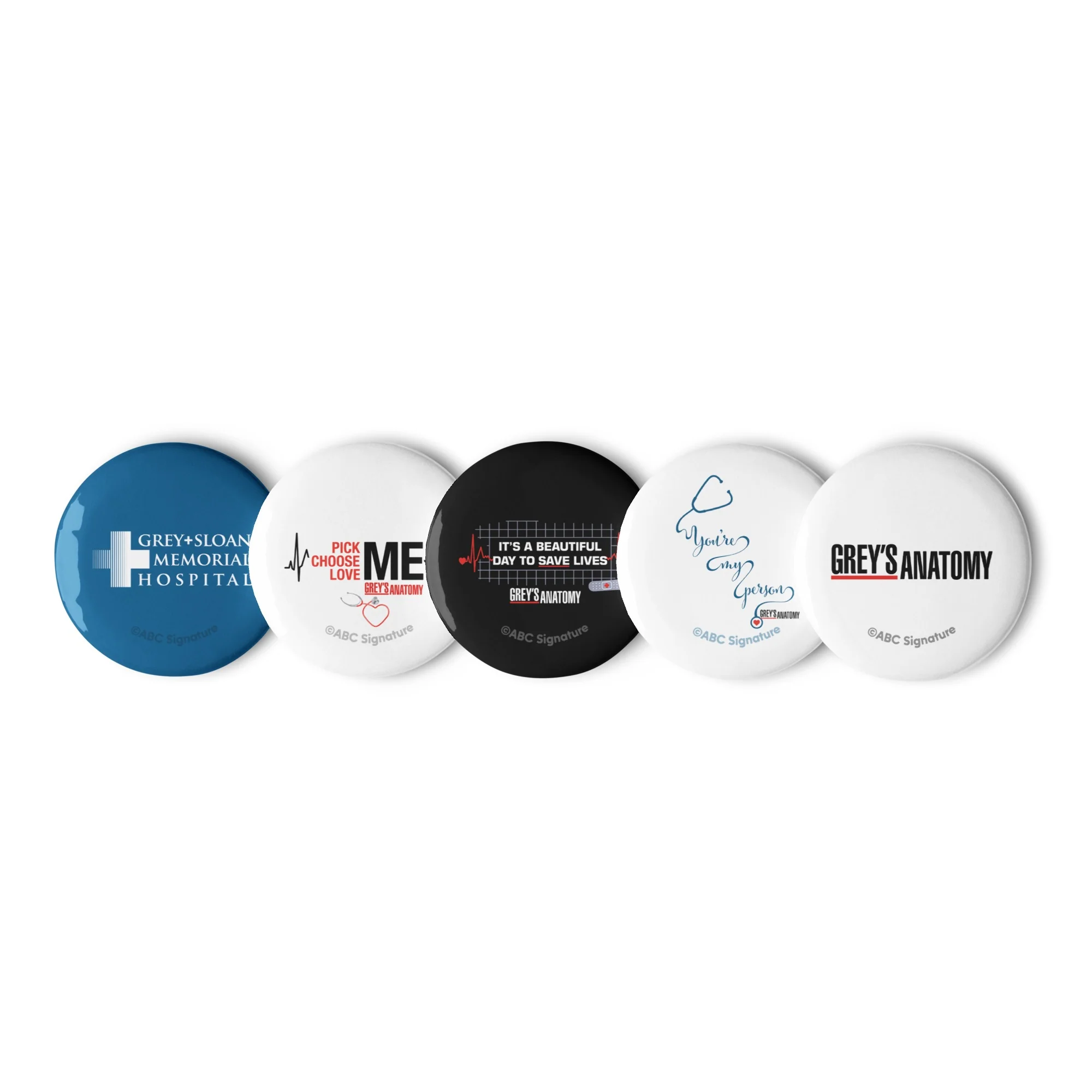 Grey's Anatomy Pin Set - Image 3