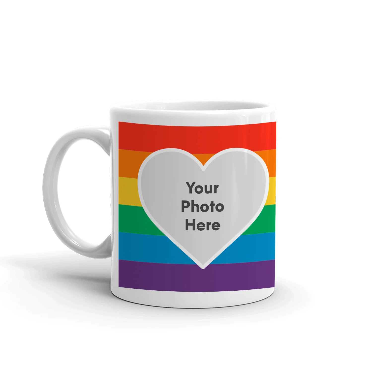 Grey's Anatomy Rainbow You're My Person Personalized White Mug - Image 3