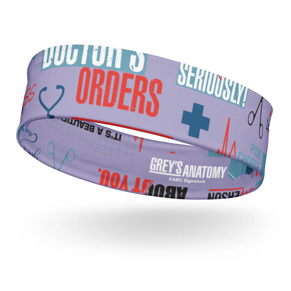 Grey's Anatomy Quotes Headband - Image 2