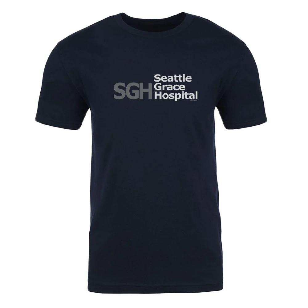 Grey's Anatomy Seattle Grace Hospital Adult Short Sleeve T-Shirt