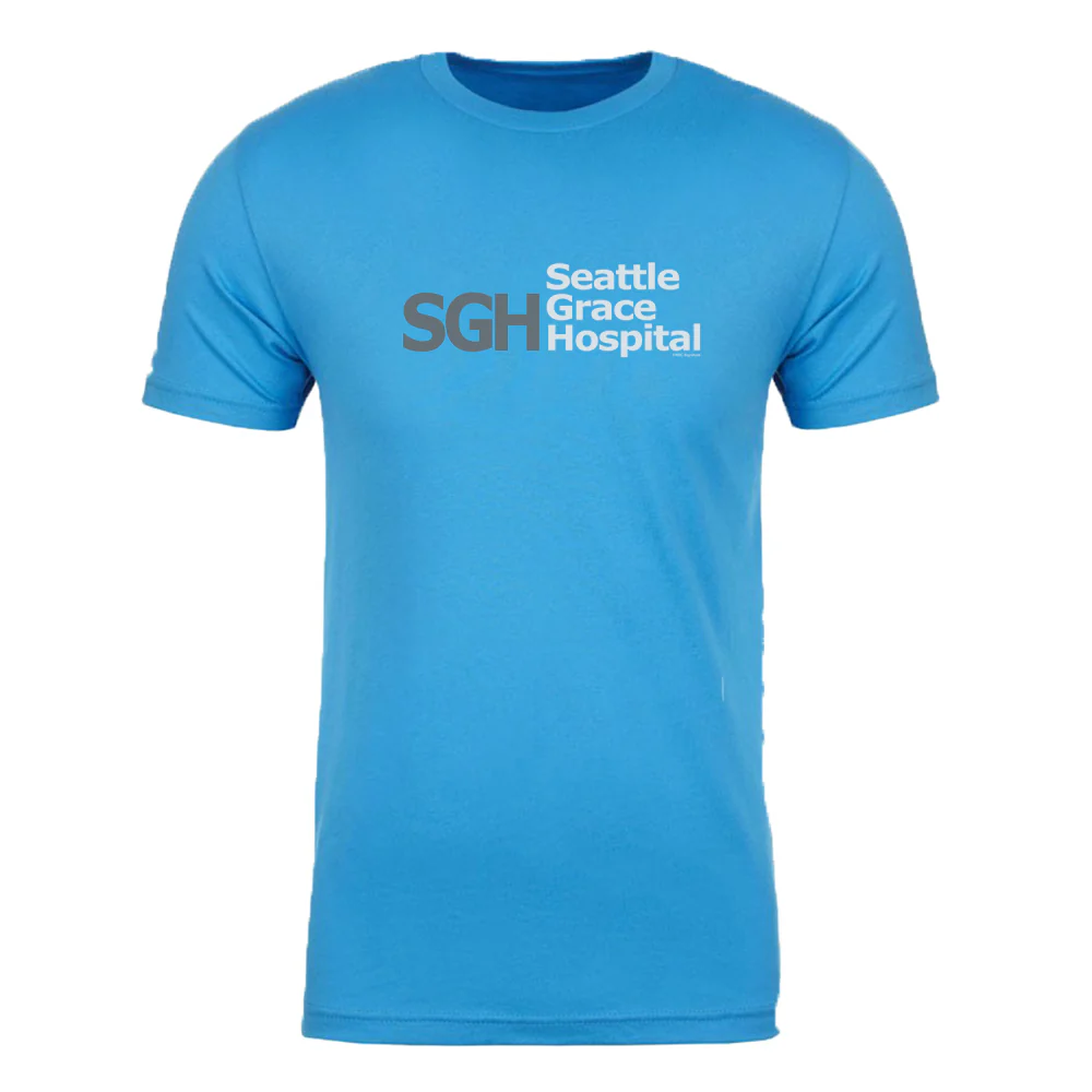 Grey's Anatomy Seattle Grace Hospital Adult Short Sleeve T-Shirt - Image 3