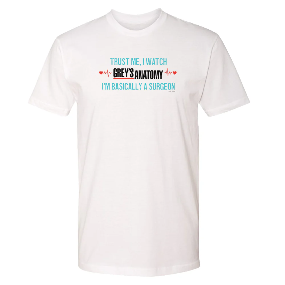 Grey's Anatomy Trust Me Adult Short Sleeve T-Shirt - Image 4