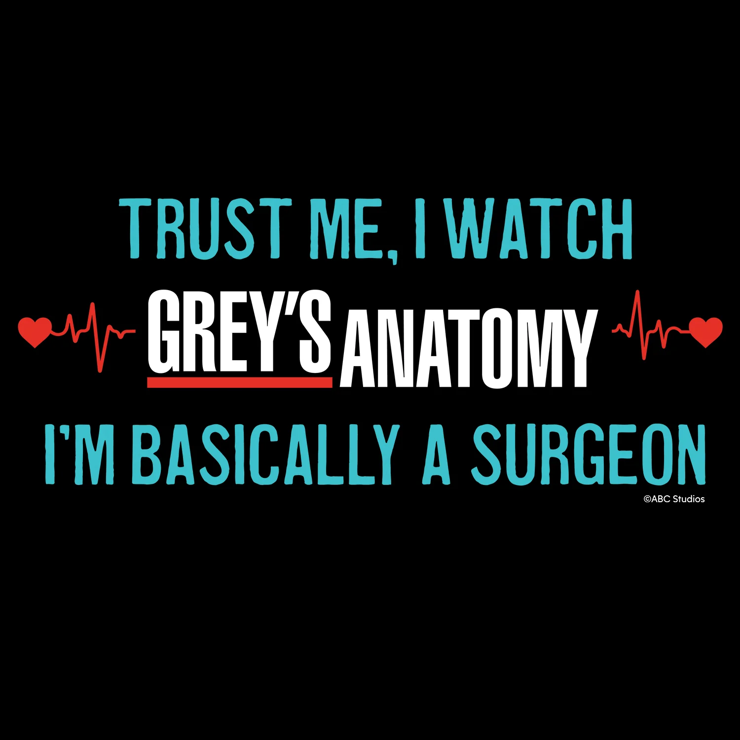 Grey's Anatomy Trust Me Fleece Hooded Sweatshirt - Image 2