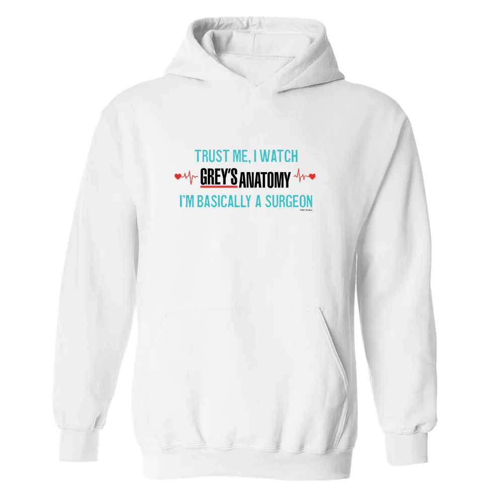 Grey's Anatomy Trust Me Fleece Hooded Sweatshirt - Image 5