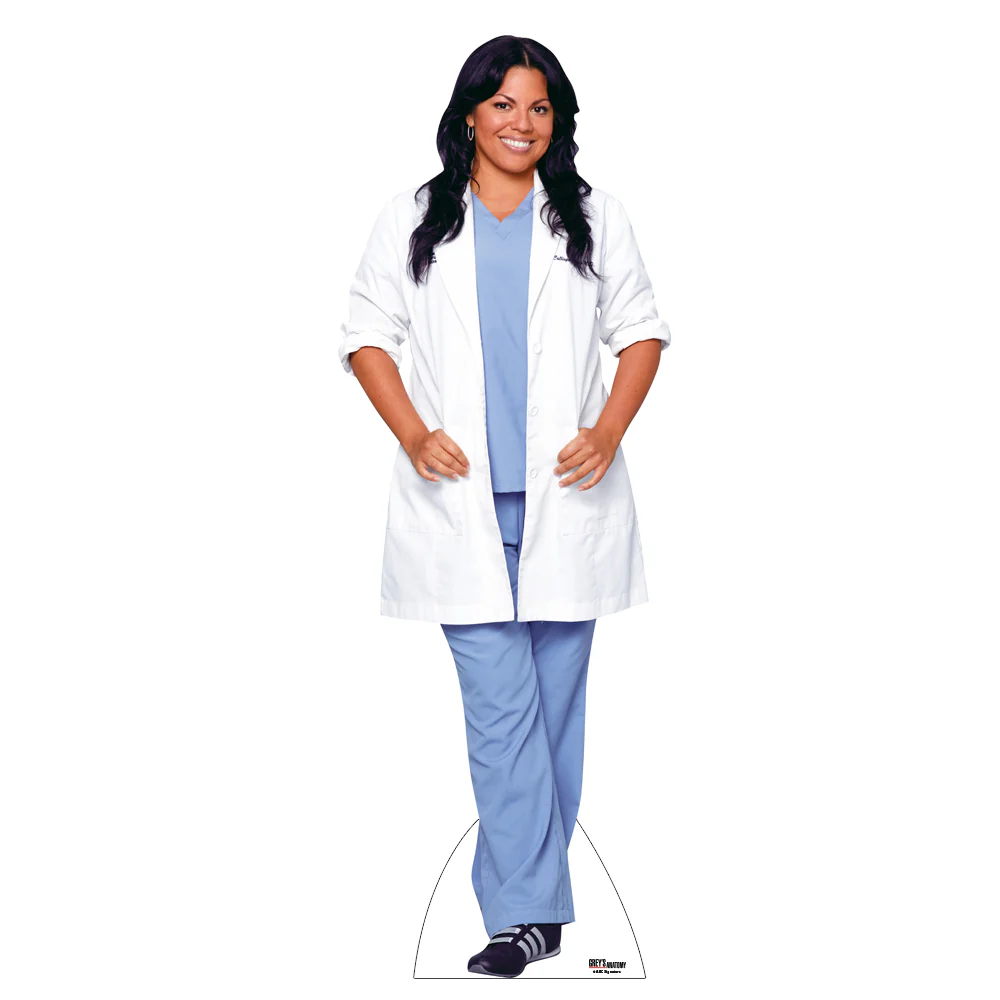 Grey's Anatomy Callie and Arizona Cardboard Cutout Standees 2 Piece Bundle - Image 4