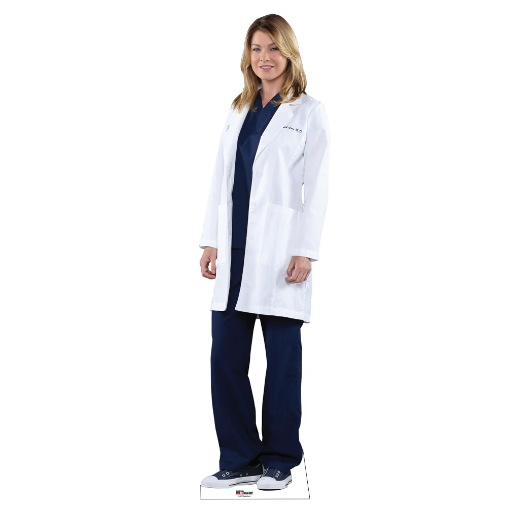 Grey's Anatomy Cristina and Meredith Cardboard Cutout Standees 2 Piece Bundle - Image 4
